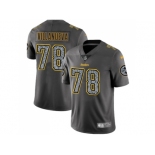 Nike Pittsburgh Steelers #78 Alejandro Villanueva Gray Static Men NFL Vapor Untouchable Limited Jersey