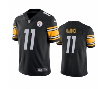 Pittsburgh Steelers #11 Chase Claypool Black 2020 NFL Draft Vapor Limited Jersey