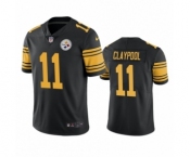 Pittsburgh Steelers #11 Chase Claypool Black Color Rush Limited Jersey