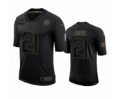 Pittsburgh Steelers #21 Sean Davis Black 2020 Salute to Service Limited Jersey