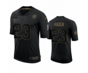 Pittsburgh Steelers #23 Joe Haden Black 2020 Salute to Service Limited Jersey