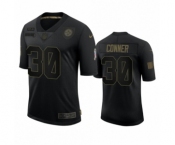 Pittsburgh Steelers #30 James Conner Black 2020 Salute to Service Limited Jersey