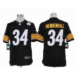 nike nfl jerseys pittsburgh steelers #34 mendenhall black[nike limited]