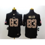 nike nfl jerseys pittsburgh steelers #83 miller black [salute to service limited]