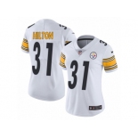 Women Nike Pittsburgh Steelers #31 Mike Hilton White Vapor Untouchable Limited Player NFL Jersey