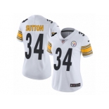 Women Nike Pittsburgh Steelers #34 Cameron Sutton White Vapor Untouchable Elite Player NFL Jersey