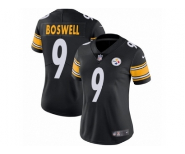 Women Nike Pittsburgh Steelers #9 Chris Boswell Black Team Color Vapor Untouchable Limited Player NFL Jersey