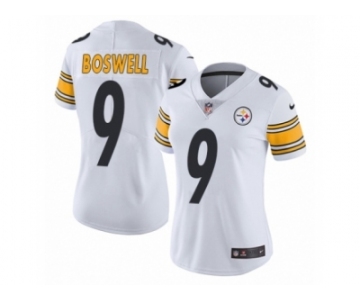 Women Nike Pittsburgh Steelers #9 Chris Boswell White Vapor Untouchable Limited Player NFL Jersey