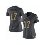 Women's Nike Pittsburgh Steelers #17 Eli Rogers Limited Black 2016 Salute to Service NFL Jersey