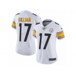 Women's Nike Pittsburgh Steelers #17 Joe Gilliam Vapor Untouchable Limited White NFL Jersey