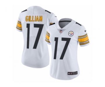 Women's Nike Pittsburgh Steelers #17 Joe Gilliam Vapor Untouchable Limited White NFL Jersey