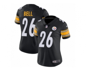 Women's Nike Pittsburgh Steelers #26 Le'Veon Bell Vapor Untouchable Limited Black Team Color NFL Jersey