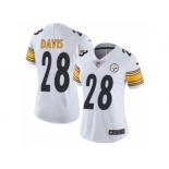 Women's Nike Pittsburgh Steelers #28 Sean Davis Vapor Untouchable Limited White NFL Jersey