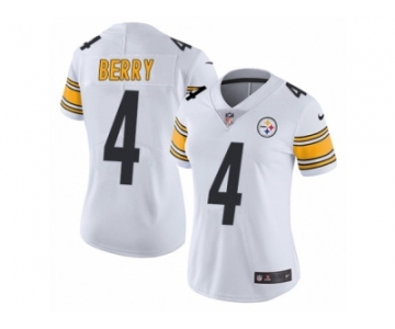 Women's Nike Pittsburgh Steelers #4 Jordan Berry Vapor Untouchable Limited White NFL Jersey