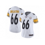 Women's Nike Pittsburgh Steelers #66 David DeCastro Vapor Untouchable Limited White NFL Jersey