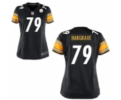 Women's Nike Pittsburgh Steelers #79 Javon Hargrave Black Team Color NFL Jersey