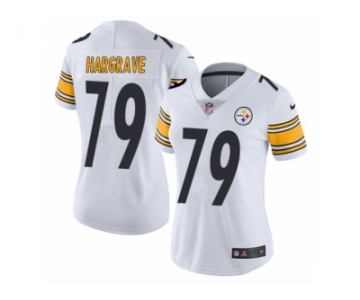 Women's Nike Pittsburgh Steelers #79 Javon Hargrave Vapor Untouchable Limited White NFL Jersey