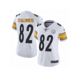 Women's Nike Pittsburgh Steelers #82 John Stallworth Vapor Untouchable Limited White NFL Jersey