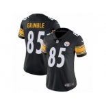 Women's Nike Pittsburgh Steelers #85 Xavier Grimble Vapor Untouchable Limited Black Team Color NFL Jersey