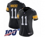 Women's Pittsburgh Steelers #11 Donte Moncrief Black Alternate Vapor Untouchable Limited Player 100th Season Football Jersey