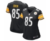 Women's Pittsburgh Steelers #85 Eric Ebron Nike Black Game Jersey