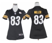 nike women nfl jerseys Pittsburgh Steelers #83 Heath Miller Black [nike]