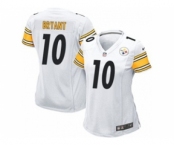 nike women nfl jerseys pittsburgh steelers #10 bryant white[nike]