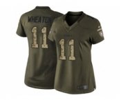 nike women nfl jerseys pittsburgh steelers #11 wheaton army green[nike Limited Salute To Service]