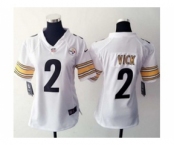 nike women nfl jerseys pittsburgh steelers #2 vick white[nike]