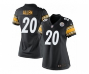 nike women nfl jerseys pittsburgh steelers #20 will allen black[nike][allen]