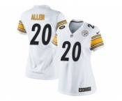 nike women nfl jerseys pittsburgh steelers #20 will allen white[nike][allen]