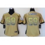 nike women nfl jerseys pittsburgh steelers #58 jack lambert gold[Elite drift fashion]