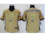 nike women nfl jerseys pittsburgh steelers #7 ben roethlisberger gold[Elite drift fashion]