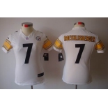 nike women nfl jerseys pittsburgh steelers #7 roethlisberger white[nike limited]