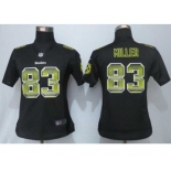 nike women nfl jerseys pittsburgh steelers #83 miller black[Strobe Limited]