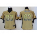 nike women nfl jerseys pittsburgh steelers #83 miller gold[Elite drift fashion]