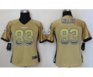 nike women nfl jerseys pittsburgh steelers #83 miller gold[Elite drift fashion]