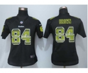 nike women nfl jerseys pittsburgh steelers #84 brown black[Strobe Limited]