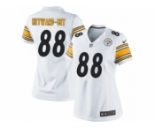 nike women nfl jerseys pittsburgh steelers #88 darrius heyward-bey white[nike][heyward-bey]