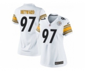 nike women nfl jerseys pittsburgh steelers #97 heyward white[nike]