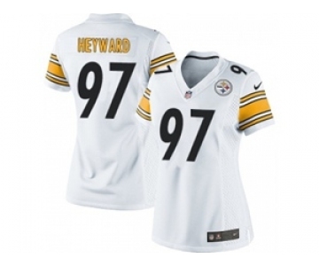 nike women nfl jerseys pittsburgh steelers #97 heyward white[nike]