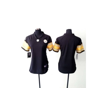 nike women nfl jerseys pittsburgh steelers blank black[nike]