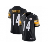 Youth Nike Pittsburgh Steelers #14 Sammie Coates Vapor Untouchable Limited Black Team Color NFL Jersey