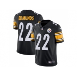 Youth Nike Pittsburgh Steelers #22 Terrell Edmunds Black Team Color Stitched NFL Vapor Untouchable Limited Jersey