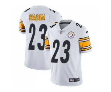 Youth Nike Pittsburgh Steelers #23 Joe Haden White Stitched NFL Vapor Untouchable Limited Jersey