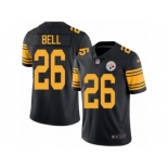 Youth Nike Pittsburgh Steelers #26 Le'Veon Bell Limited Black Rush NFL Jersey