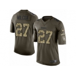 Youth Nike Pittsburgh Steelers #27 J.J. Wilcox Limited Green Salute to Service NFL Jersey