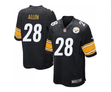 Youth Nike Pittsburgh Steelers #28 Cortez Allen Black jerseys