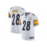 Youth Nike Pittsburgh Steelers #28 Sean Davis Vapor Untouchable Limited White NFL Jersey