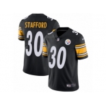 Youth Nike Pittsburgh Steelers #30 Daimion Stafford Black Team Color Vapor Untouchable Limited Player NFL Jersey